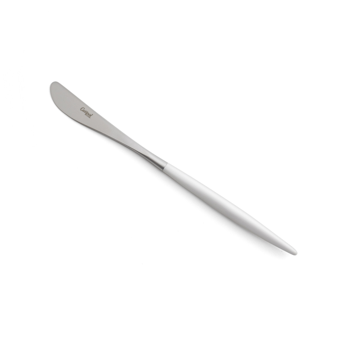 クチポール　cutipol　ナウ　NAU　ホワイト/シルバー　NA06W　デザートナイフ