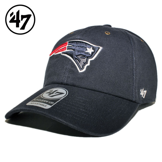 47ブランド カーハート コラボ ストラップバックキャップ 帽子 メンズ レディース 47BRAND CARHARTT NFL ニューイングランド ペイトリオッツ フリーサイズ 