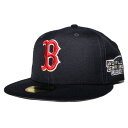 ニューエラ ベースボールキャップ 帽子 NEW ERA 59fifty メンズ レディース MLB ボストン レッドソックス 6 3/4-8 1/4 [ nv ...