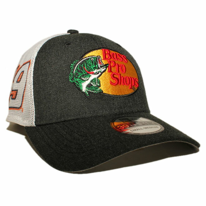 ニューエラ ナスカー バスプロショップス コラボ メッシュキャップ ベースボール 帽子 NEW ERA NASCAR BASS PRO SHOPS 39thirty メンズ レディース S/M M/L L/XL bk