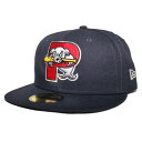 ニューエラ ベースボールキャップ 帽子 NEW ERA 59fifty メンズ レディース MiLB ポートランド シードッグス 6 3/4-8 1/4 nv