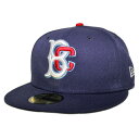 ニューエラ ベースボールキャップ 帽子 NEW ERA 59fifty メンズ レディース MiLB ブルックリン サイクロンズ 6 3/4-8 1/4 [ n...