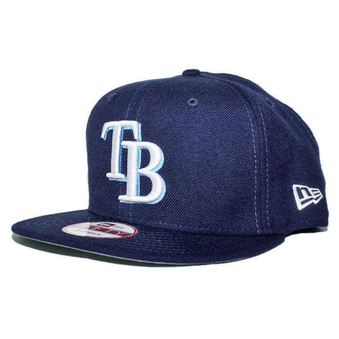 楽天Liberalizationニューエラ スナップバックキャップ 帽子 NEW ERA 9fifty メンズ レディース MLB タンパベイ レイズ フリーサイズ [ nv ]