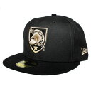 ニューエラ ベースボールキャップ 帽子 NEW ERA 59fifty メンズ レディース NCAA アーミー ブラックナイツ 6 3/4-8 1/4 [ bk...