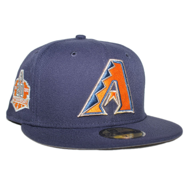 ニューエラ ベースボールキャップ 帽子 NEW ERA 59fifty メンズ レディース MLB アリゾナ ダイヤモンドバックス 6 3/4-8 1/4 [ nv ]