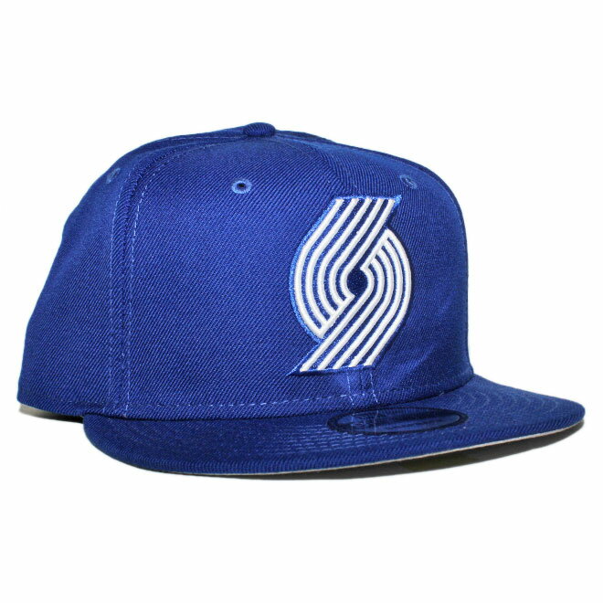 ニューエラ スナップバックキャップ 帽子 NEW ERA 9fifty メンズ レディース NBA ポートランド トレイルブレイザーズ フリーサイズ [ bl ]