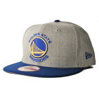 ニューエラ スナップバックキャップ 帽子 NEW ERA 9fifty メンズ レディース NBA ゴールデンステート ウォリアーズ フリーサイズ [ gy ]