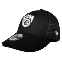 ニューエラ ベースボールキャップ 帽子 NEW ERA 39thirty メンズ レディース MLB ミルウォーキー ブルワーズ S/M M/L L/XL 