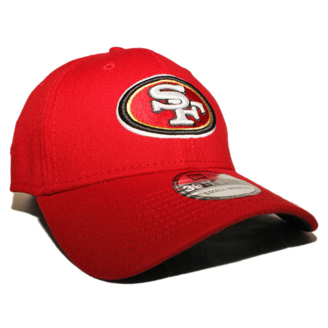 ニューエラ ベースボールキャップ 帽子 NEW ERA 39thirty メンズ レディース NFL サンフランシスコ 49ERS S/M M/L L/XL [ rd ]