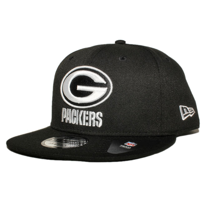 ニューエラ スナップバックキャップ 帽子 NEW ERA 9fifty メンズ レディース NFL グリーンベイ パッカーズ フリーサイズ bk