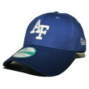 ニューエラ ストラップバックキャップ 帽子 NEW ERA 9forty メンズ レディース NCAA エアフォース ファルコンズ フリーサイズ [ bl ]