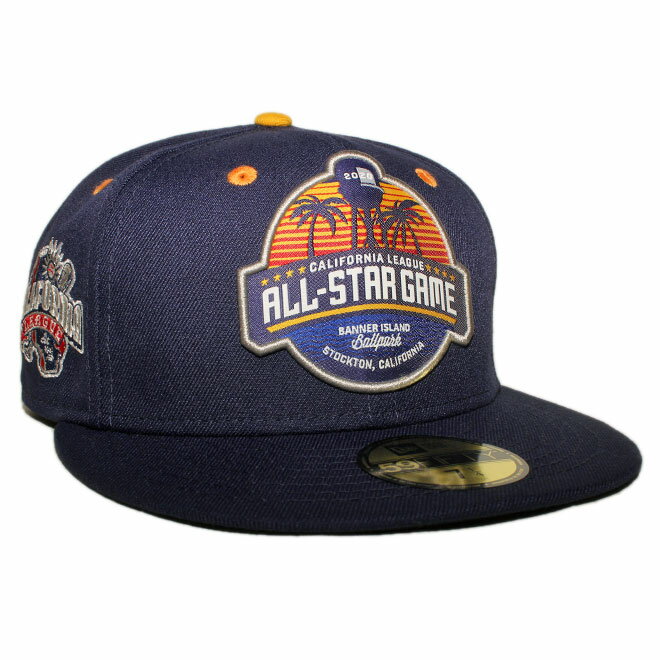 ニューエラ ベースボールキャップ 帽子 NEW ERA 59fifty メンズ レディース MiLB カリフォルニアリーグ 6 3/4-8 1/4 [ nv ]