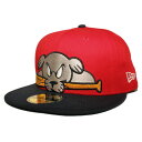 ニューエラ ベースボールキャップ 帽子 NEW ERA 59fifty メンズ レディース MiLB ポートランド シードッグス 6 3/4-8 1/4 [ r...