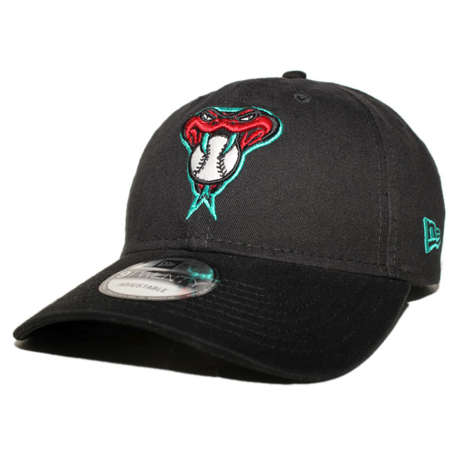 ニューエラ ストラップバックキャップ 帽子 NEW ERA 9twenty メンズ レディース MLB アリゾナ ダイヤモンドバックス フリーサイズ [ bk ]