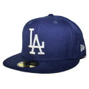 ニューエラ ベースボールキャップ 帽子 NEW ERA 59fifty メンズ レディース MLB ロサンゼルス ドジャース 6 3/4-8 1/4 [ bl ...