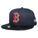 ニューエラ ベースボールキャップ 帽子 NEW ERA 59fifty メンズ レディース MLB ボストン レッドソックス 6 3/4-8 1/4 [ nv ...