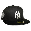 ニューエラ ベースボールキャップ 帽子 NEW ERA 59fifty メンズ レディース MLB ニューヨーク ヤンキース 6 3/4-8 1/4 [ bk ...