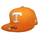 ニューエラ ベースボールキャップ 帽子 NEW ERA 59fifty メンズ レディース NCAA テネシー ボランティアズ 6 3/4-8 1/4 [ or...