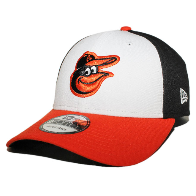 ニューエラ ストラップバックキャップ 帽子 NEW ERA 9forty メンズ レディース MLB ボルティモア オリオールズ フリーサイズ 