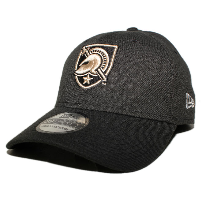 ニューエラ ベースボールキャップ 帽子 NEW ERA 39thirty メンズ レディース NCAA アーミー ブラックナイツ S/M M/L L/XL [ bk ]