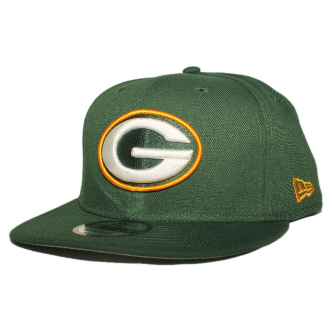 ニューエラ スナップバックキャップ 帽子 NEW ERA 9fifty メンズ レディース NFL グリーンベイ パッカーズ フリーサイズ gn