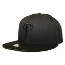 ニューエラ ベースボールキャップ 帽子 NEW ERA 59fifty メンズ レディース MLB フィラデルフィア フィリーズ 6 3/4-8 1/4 [ b...