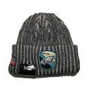 ニューエラ ニット帽 ビーニーキャップ 帽子 メンズ レディース NEW ERA NFL フィラデルフィア イーグルス ワンサイズ bk