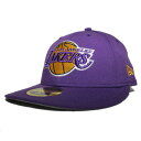 ニューエラ ベースボールキャップ 帽子 NEW ERA 59fifty メンズ レディース NBA ロサンゼルス レイカーズ 6 3/4-8 1/4 [ vt ...