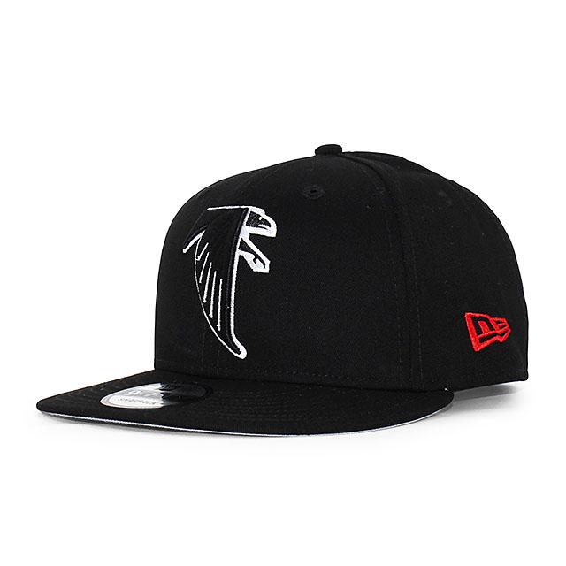 楽天Liberalizationニューエラ スナップバックキャップ 帽子 NEW ERA 9fifty メンズ レディース NFL アトランタ ファルコンズ フリーサイズ [ bk ]