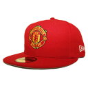 ニューエラ ベースボールキャップ 帽子 NEW ERA 59fifty メンズ レディース プレミアリーグ マンチェスター ユナイテッドFC 6 3/4-8 1...