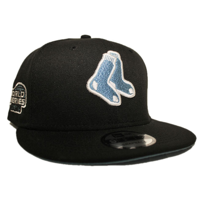 ニューエラ スナップバックキャップ 帽子 NEW ERA 9fifty メンズ レディース MLB ボストン レッドソックス フリーサイズ [ bk ]
