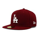 ニューエラ ベースボールキャップ 帽子 NEW ERA 59fifty メンズ レディース MLB ロサンゼルス ドジャース 6 3/4-8 1/4 [ rd ...