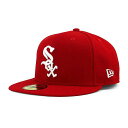 ニューエラ ベースボールキャップ 帽子 NEW ERA 59fifty メンズ レディース MLB シカゴ ホワイトソックス 6 3/4-8 1/4 [ rd ...
