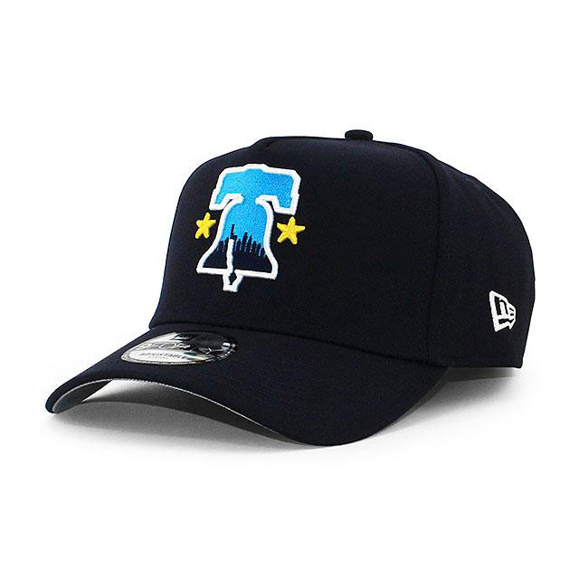 楽天Liberalizationニューエラ スナップバックキャップ 帽子 NEW ERA 9forty メンズ レディース MLB フィラデルフィア フィリーズ フリーサイズ [ nv ]