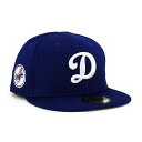 ニューエラ ベースボールキャップ 帽子 NEW ERA 59fifty メンズ レディース MLB ロサンゼルス ドジャース 6 3/4-8 1/4 [ bl ...