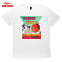 プライムピザ Tシャツ メンズ レディース Prime PIZZA 半袖 クルーネック 丸首 M-L  