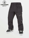 【新作】【公式】Volcom ボルコム メンズ スキー スノーボード パンツ ゴアテックス Mens Guch Stretch Gore Pants - Bla...