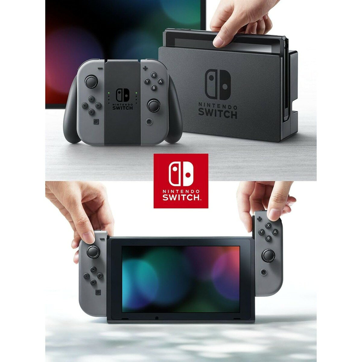 リベルダージオンライン楽天市場店の【中古】 整備済み品 任天堂 Nintendo Switch 本体 ニンテンドースイッチ Joy-Con(L)/(R) グレー HAC-S-KAAAA 旧モデル 高品質 動作確認済 徹底除菌清掃済 送料無料 翌日配送 中古 ニンテンドー スイッチ｜アングル3