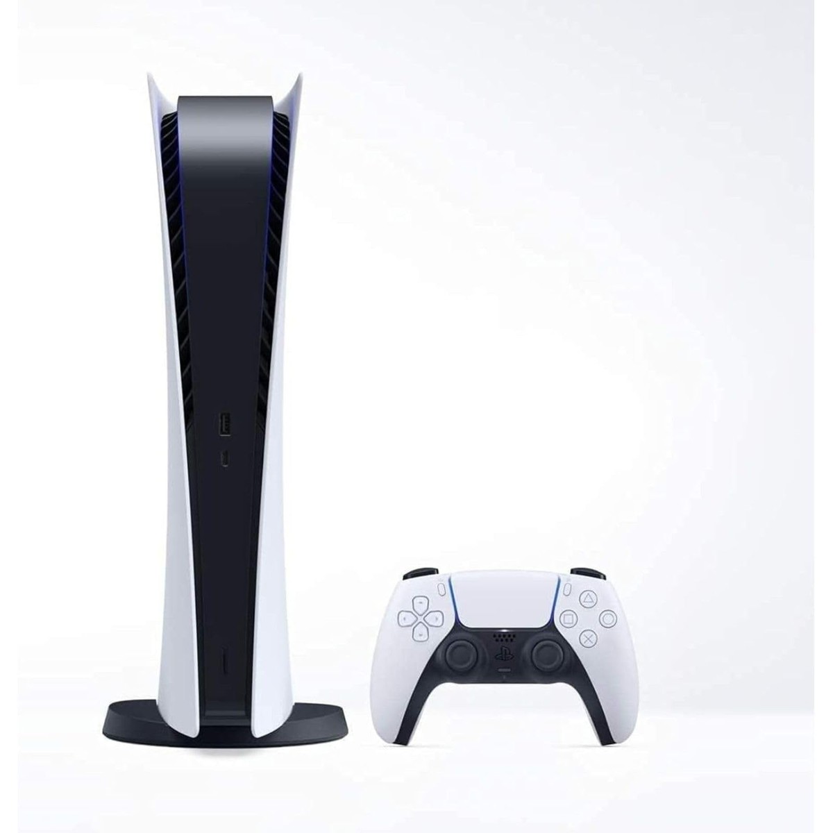 リベルダージオンライン楽天市場店の【中古】 整備済み品 SONY PlayStation 5 デジタル・エディション (CFI-1200B01) PS5 プレステ5 プレイステーション5 本体 ホワイト 徹底除菌清掃済 高品質 送料無料 翌日配送 プレステ プレイステーシ｜アングル3
