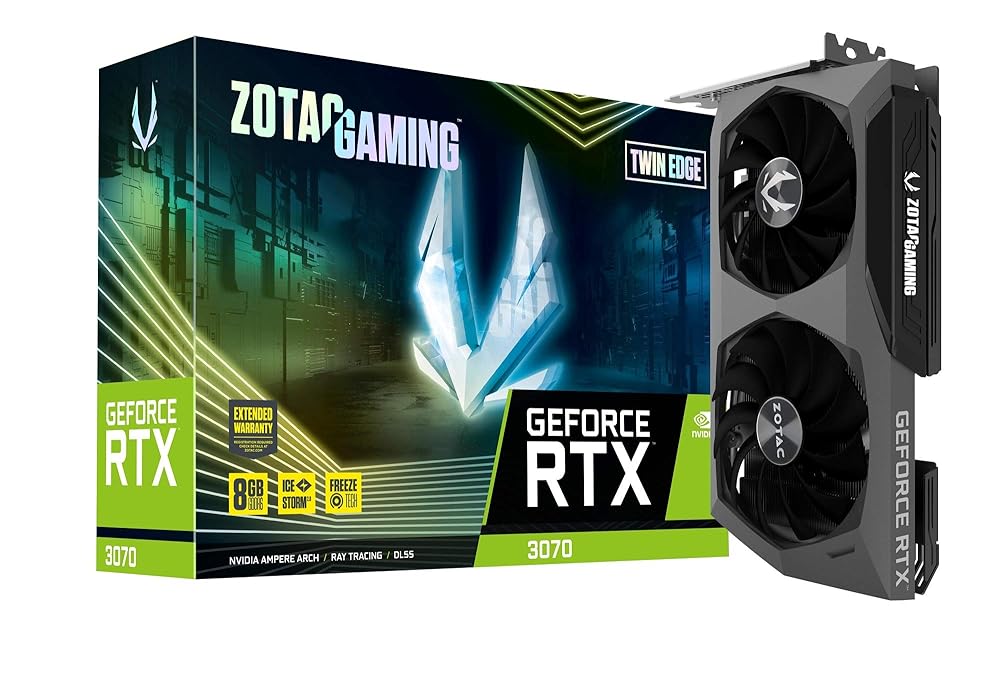 【整備済み品】 ZOTAC GAMING GeForce RTX 3070 Twin Edge グラフィックスボード ZT-A30700E-10P VD7351 (整備済み品)