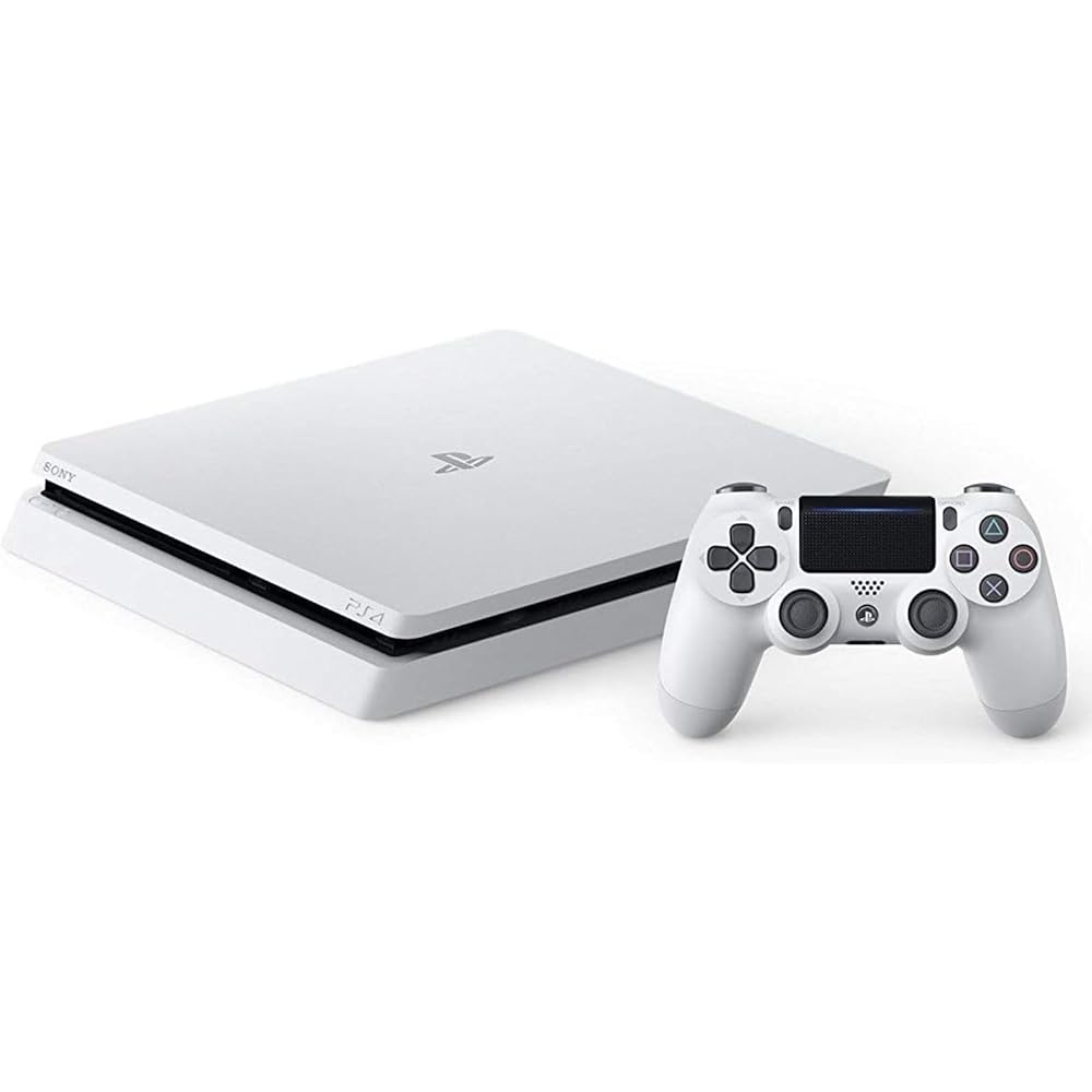 【整備済み品】 PlayStation 4 グレイシャー・ホワイト 500GB (CUH-2100AB02) 【メーカー生産終了】 [video game]