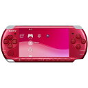 【整備済み品】 SONY ソニー PSP「プレイステーション・ポータブル」 ラディアント・レッド PSP-3000RR 液晶画面交換済み 180日保証