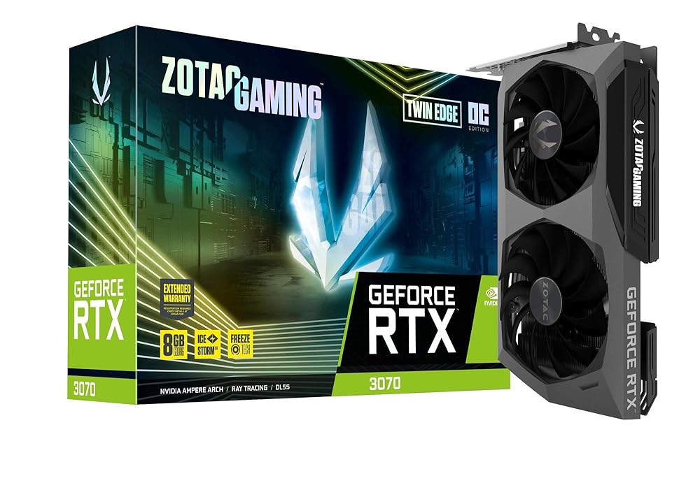 【整備済み品】 ZOTAC GAMING GeForce RTX 3070 Twin Edge OC グラフィックスボード ZT-A30700H-10P VD7416 (整備済み品)