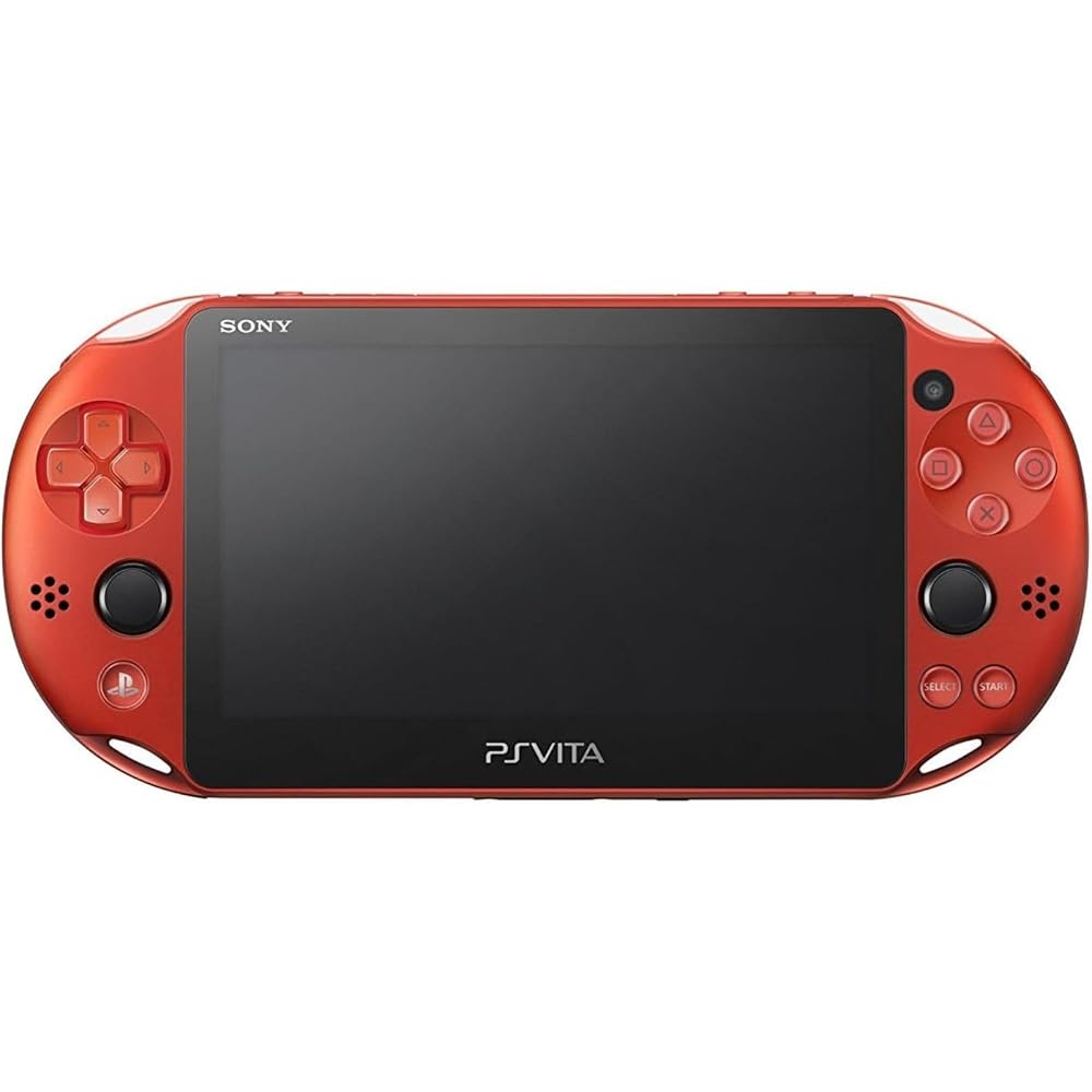 【整備済み品】 PlayStation Vita Wi-Fiモデル メタリック・レッド (PCH-2000ZA26)