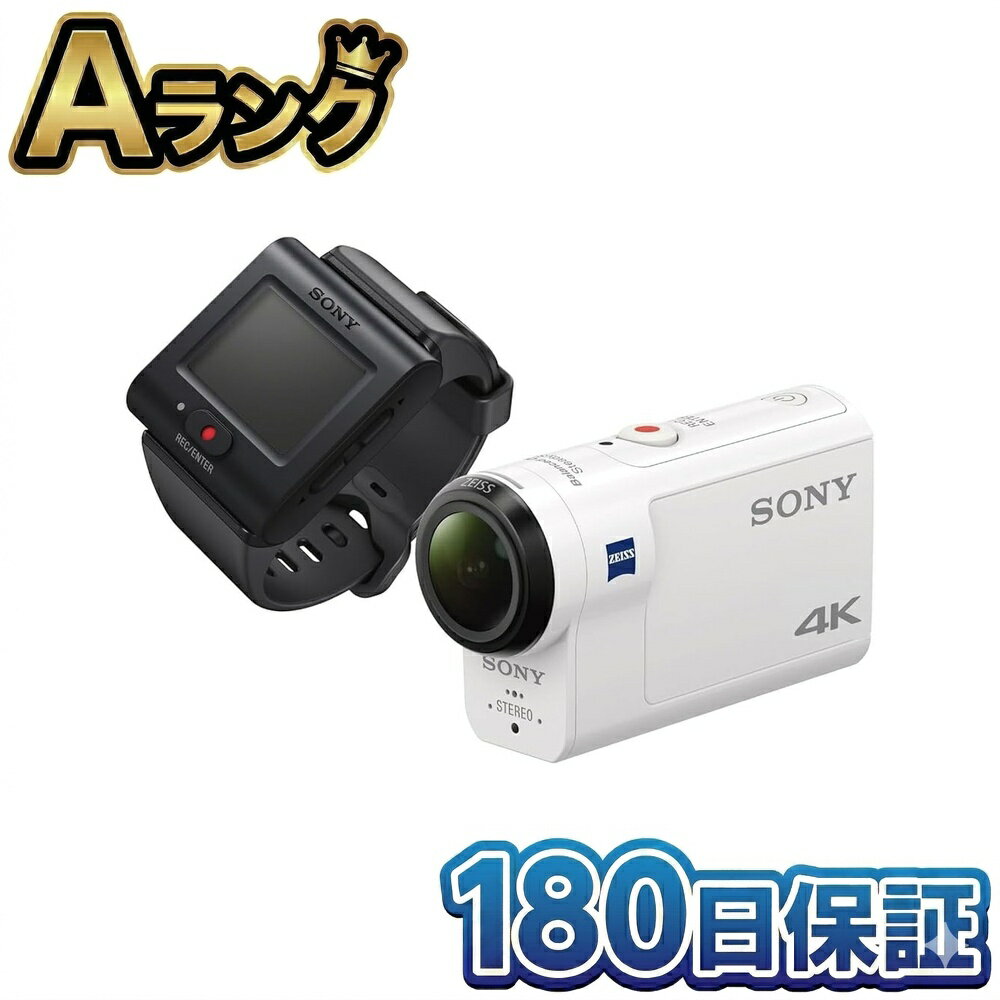 Rakuten - 【中古】 SONY ソニー ウエアラブルカメラ アクションカム 4K 空間光学ブレ補正搭載モデル FDR-X3000R ライブビューリモコンキット 本体 徹底除菌清掃済 高品質 ビデオカメラ デジタルビデオカメラ ウェアラブルカメラ 中古 送料無料 翌日配送 そにー 180日保証