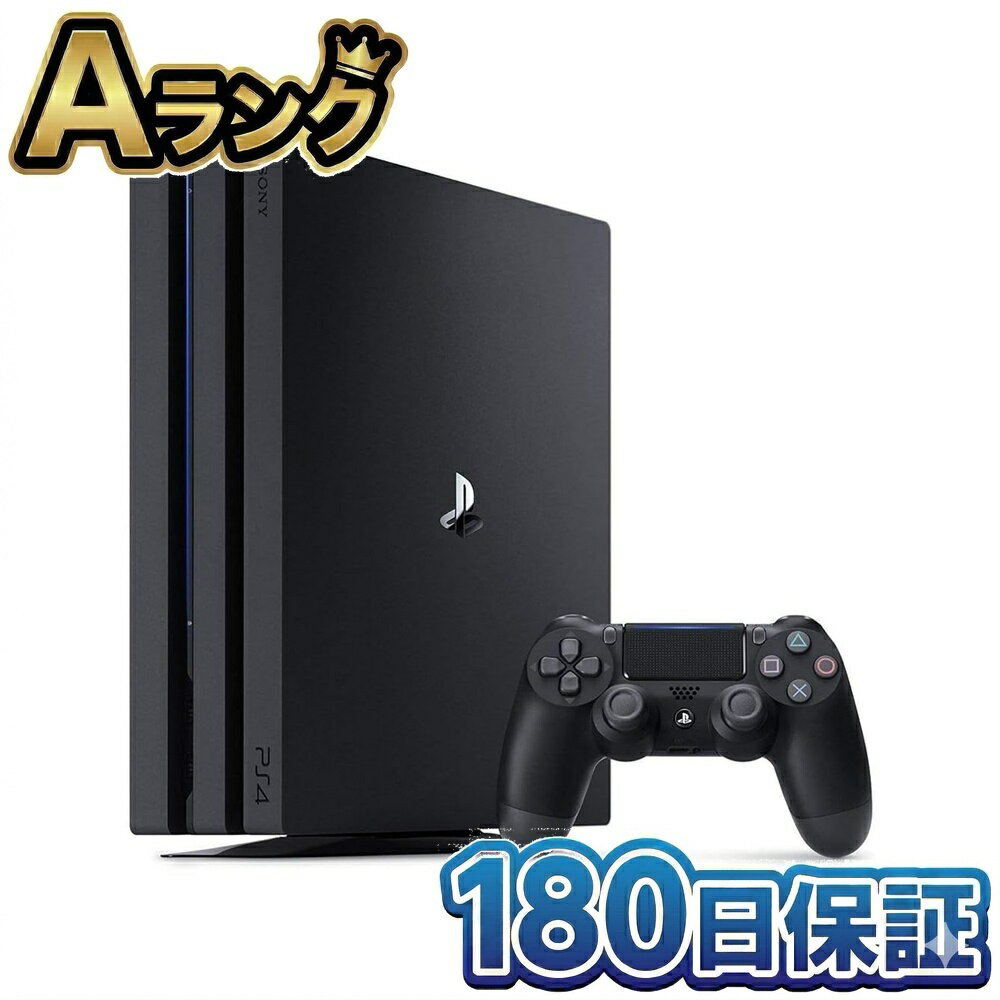 Rakuten - 【中古】 SONY PlayStation 4 Pro ジェット・ブラック 1TB CUH-7000BB01 本体 PS4 プレステ4 プロ 4K HDR 高画質 徹底除菌清掃済 高品質 大容量 送料無料 翌日配送 あす楽 ぷれすて4 プレイステーション4 中古 180日保証