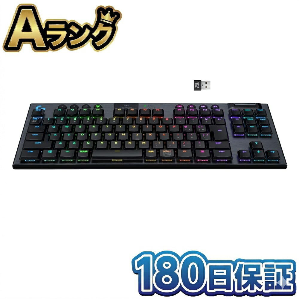 Rakuten - 【整備済み品】 Logicool G ロジクール G ゲーミングキーボード テンキーレス ワイヤレス 静音 日本語配列 G913-TKL-LNBK