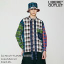 LIBERE x[ }` tl Vc lVc  J[Vc Vc `FbN Jt }`J[ [CZ MULTY FLANNEL SHIRTS / MULTI1] AEgbg