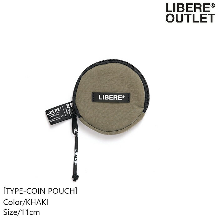 LIBERE リベーレ コイン ポーチ 小銭入れ カーキ[TYPE-COIN POUCH/KHAKI]公式アウトレット
