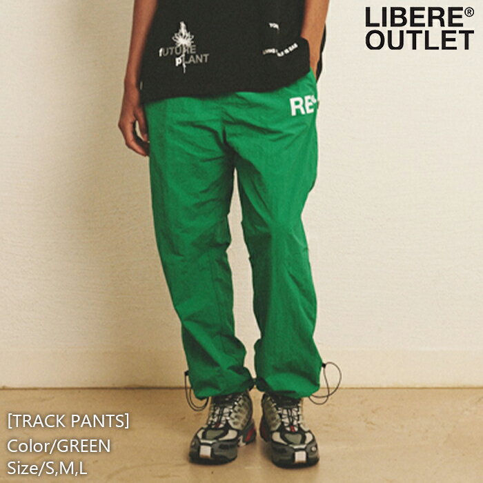 Jersey Pants - LIBERE リベーレ トラック パンツ 長ズボン 緑 グリーン[TRACK PANTS/GREEN]公式アウトレット